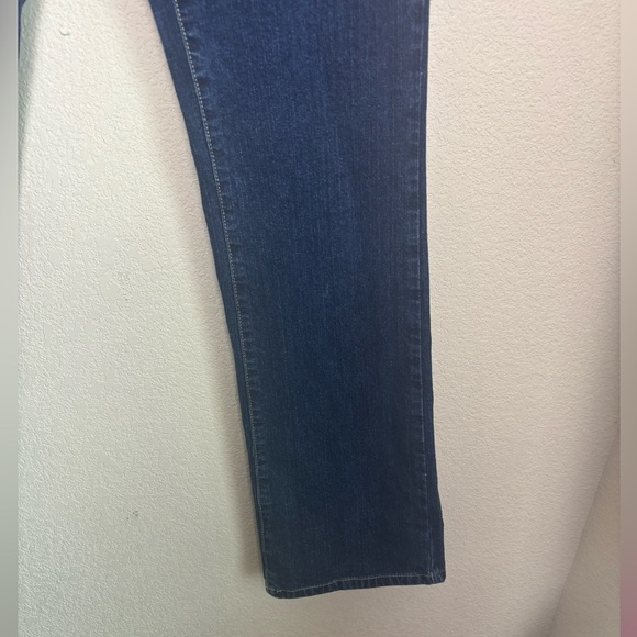 Y2K Tommy Hilfiger Dark Wash Mid-Rise Stretch Boot Cut Jeans 4 - Picture 6 of 7